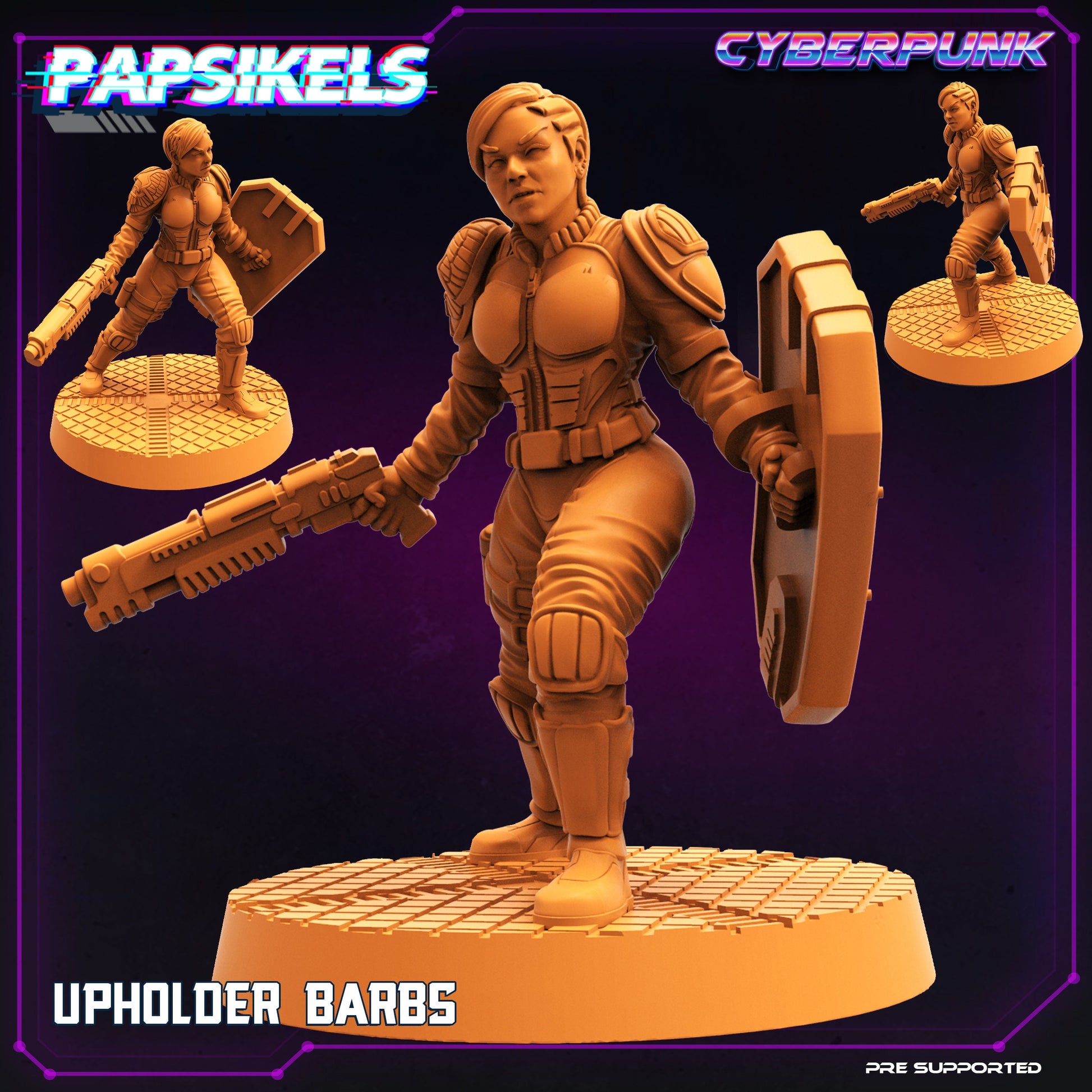 Judge/Law Upholder Barbs (sculpted by Papsikels)