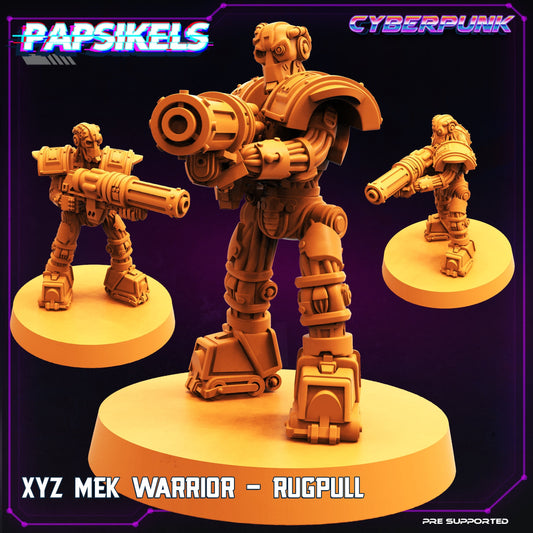 XYZ Mek Warrior - Rugpull (sculpted by Papsikels)
