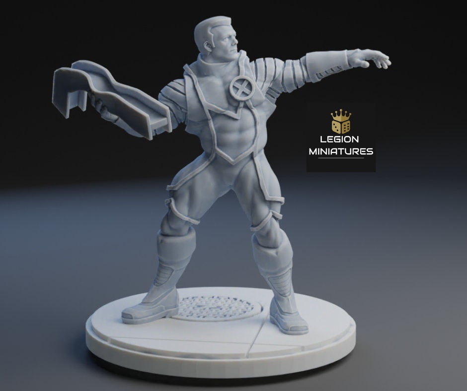 Colossus Fan-Art 40mm Miniature (Sculpted by Legion Miniatures) (Crisis Protocol Proxy/Alternative)