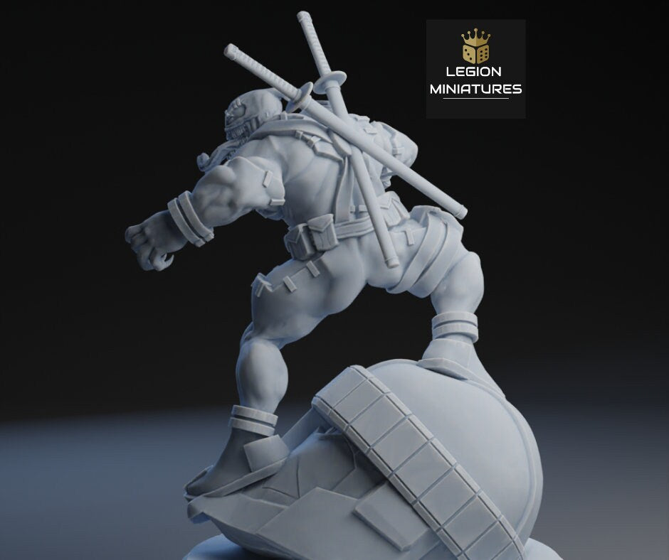 Venom-pool Fan-Art 40mm Miniature (Sculpted by Legion Miniatures) (Crisis Protocol Proxy/Alternative)