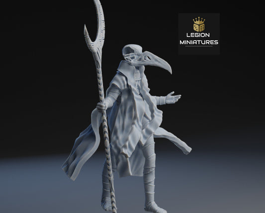 Konshu Fan-Art 40mm Miniature (Sculpted by Legion Miniatures) (Crisis Protocol Proxy/Alternative)
