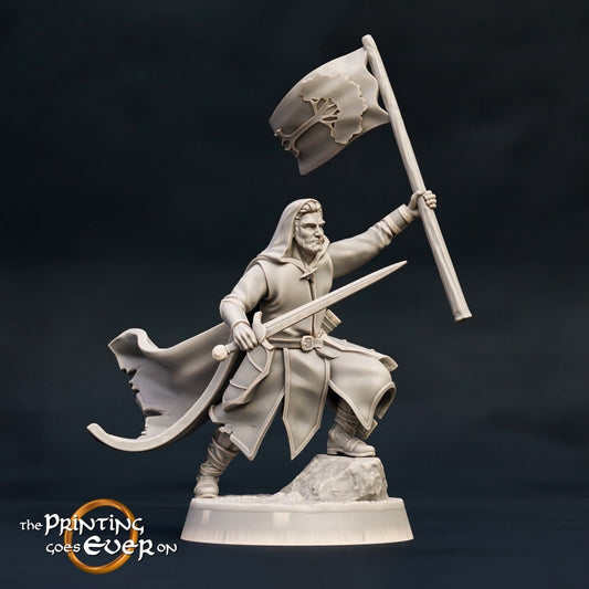 Heathbrant - On Foot (sculpted by Print Goes Ever On)