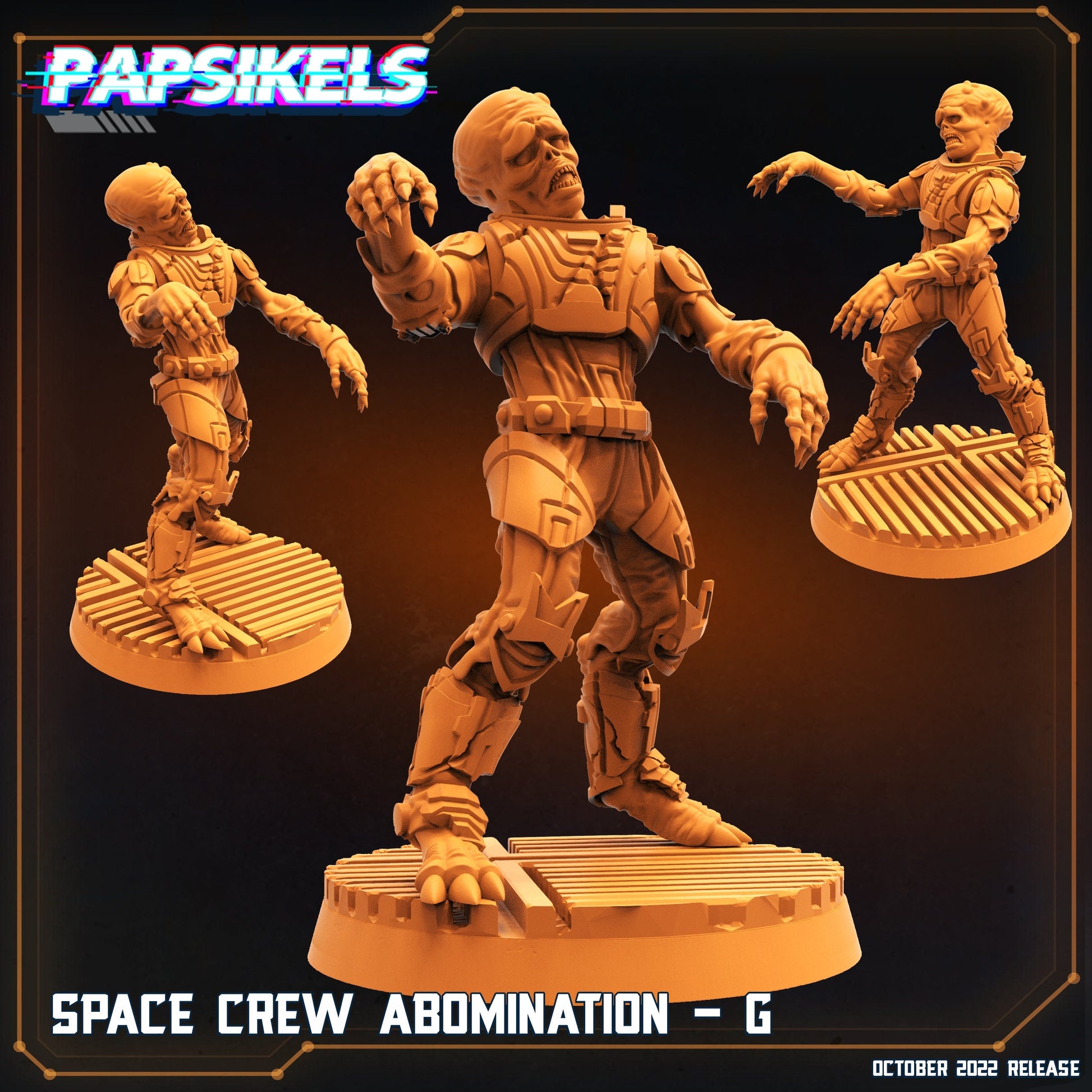 Space Crew Abominations (sculpted by Papsikels)