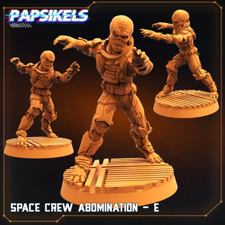 Space Crew Abominations (sculpted by Papsikels)