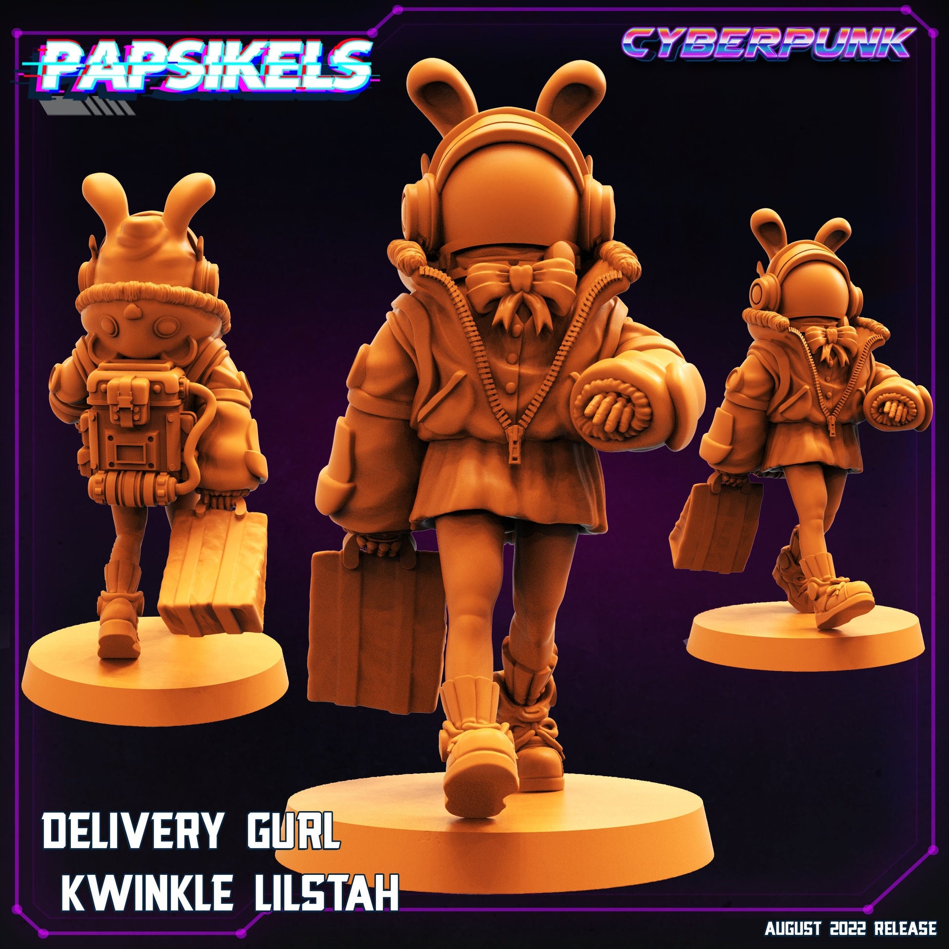 Delivery Gurl Kwinkle Lilsta (sculpted by Papsikels)