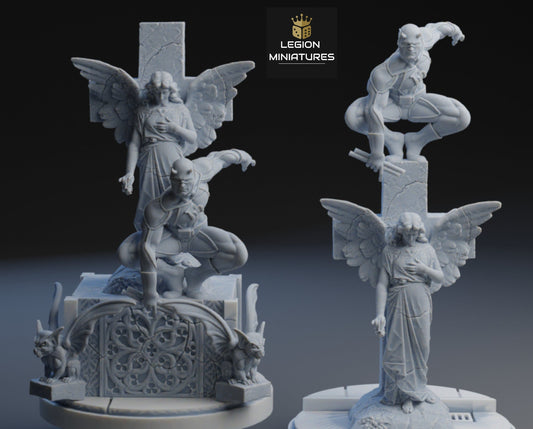 Daredevil Fan Art 40mm Miniature (Sculpted by Legion Miniatures) (Crisis Protocol Proxy/Alternative)