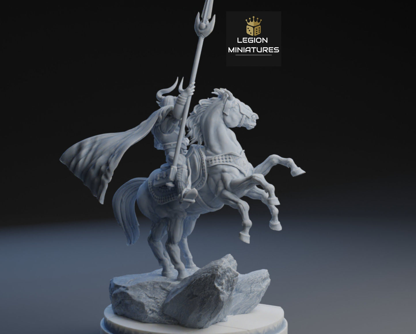 Odin - Fan Art 40mm Miniature (Sculpted by Legion Miniatures) (Crisis Protocol Proxy/Alternative)