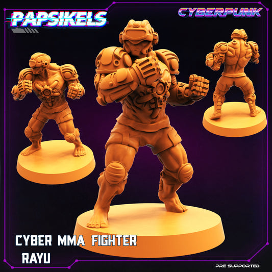 Cyber MMA Fighter - Rayu (sculpted by Papsikels)