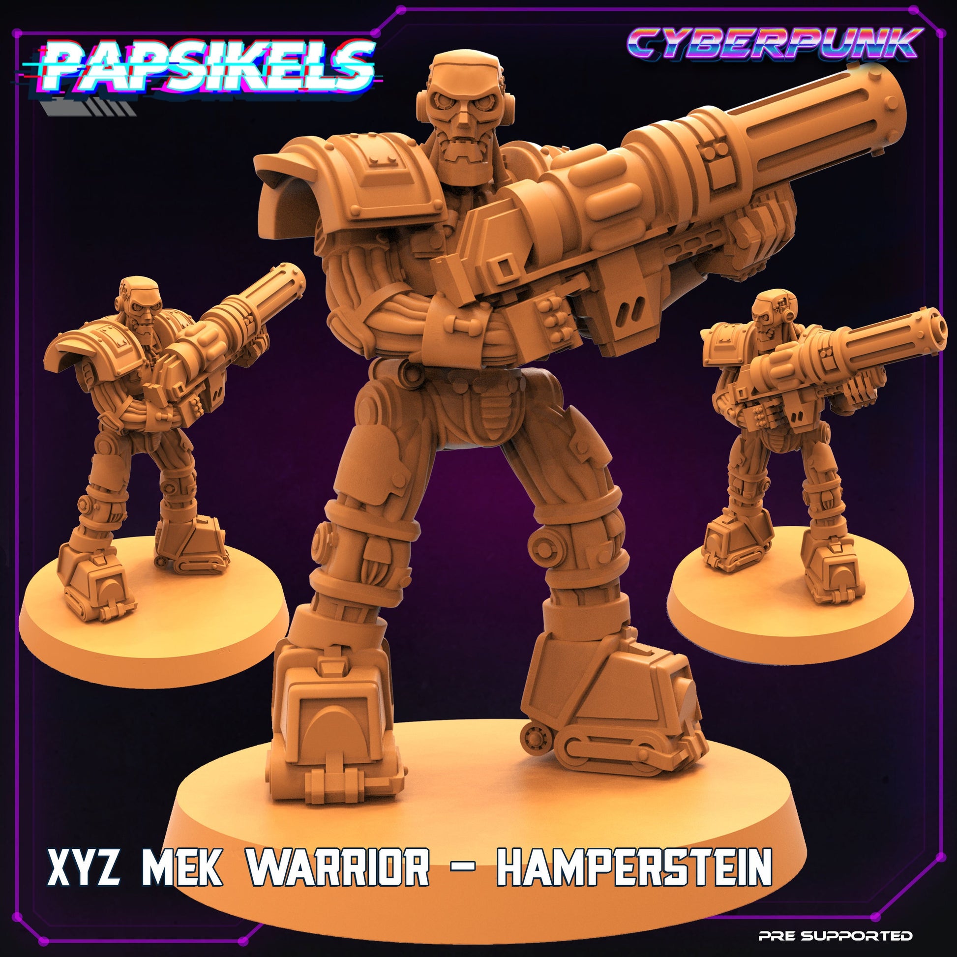 XYZ Mek Warrior - Hamperstein (sculpted by Papsikels)