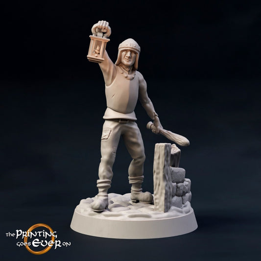 Townsfolk - Town Guard (sculpted by Print Goes Ever On)