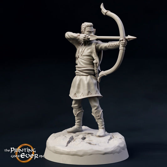 Elven Archer (sculpted by Print Goes Ever On)