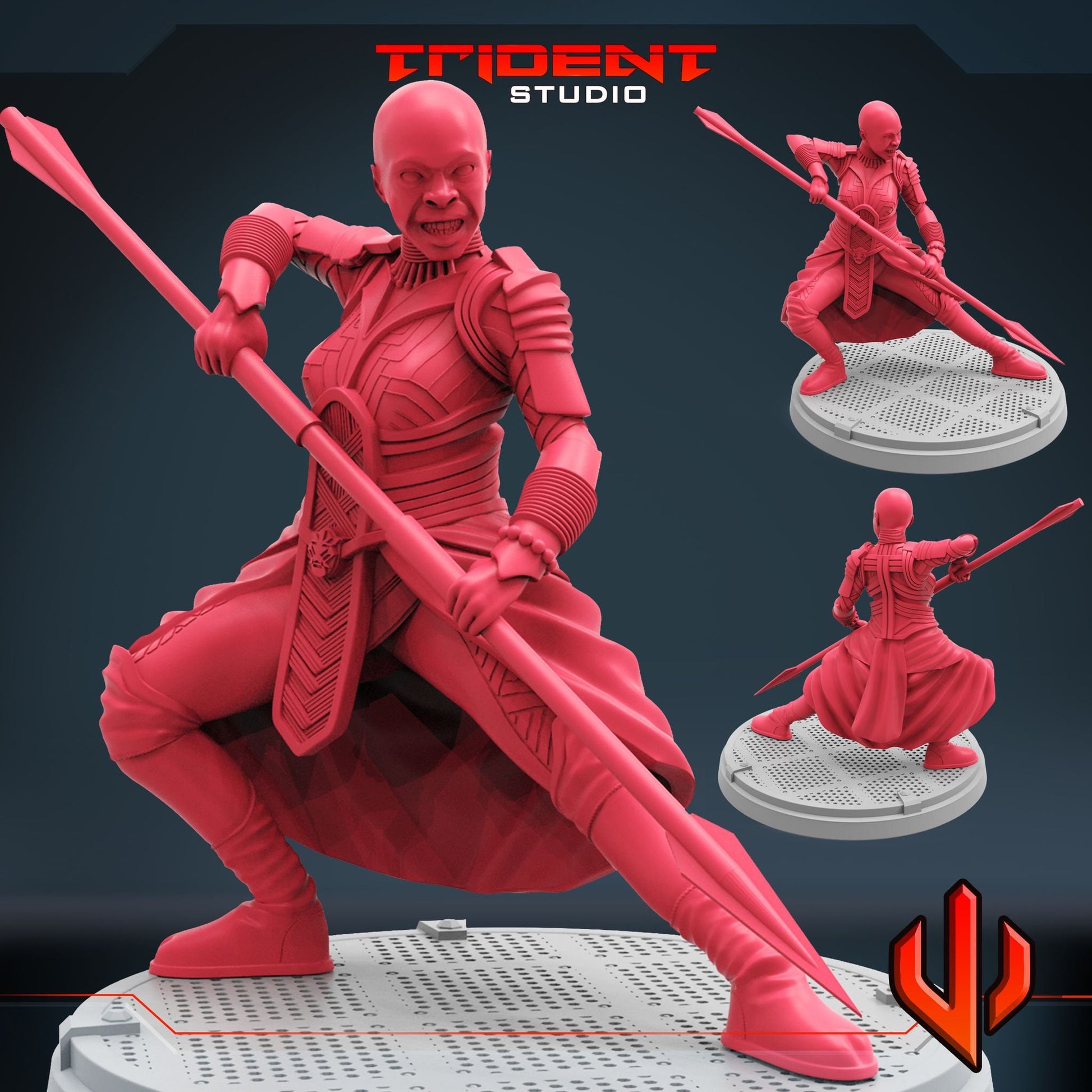 Okuye A (Fan art sculpted by Trident Studio) (Crisis Protocol Proxy/Alternative)