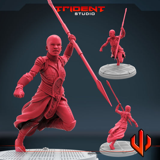 Okuye B (Fan art sculpted by Trident Studio) (Crisis Protocol Proxy/Alternative)