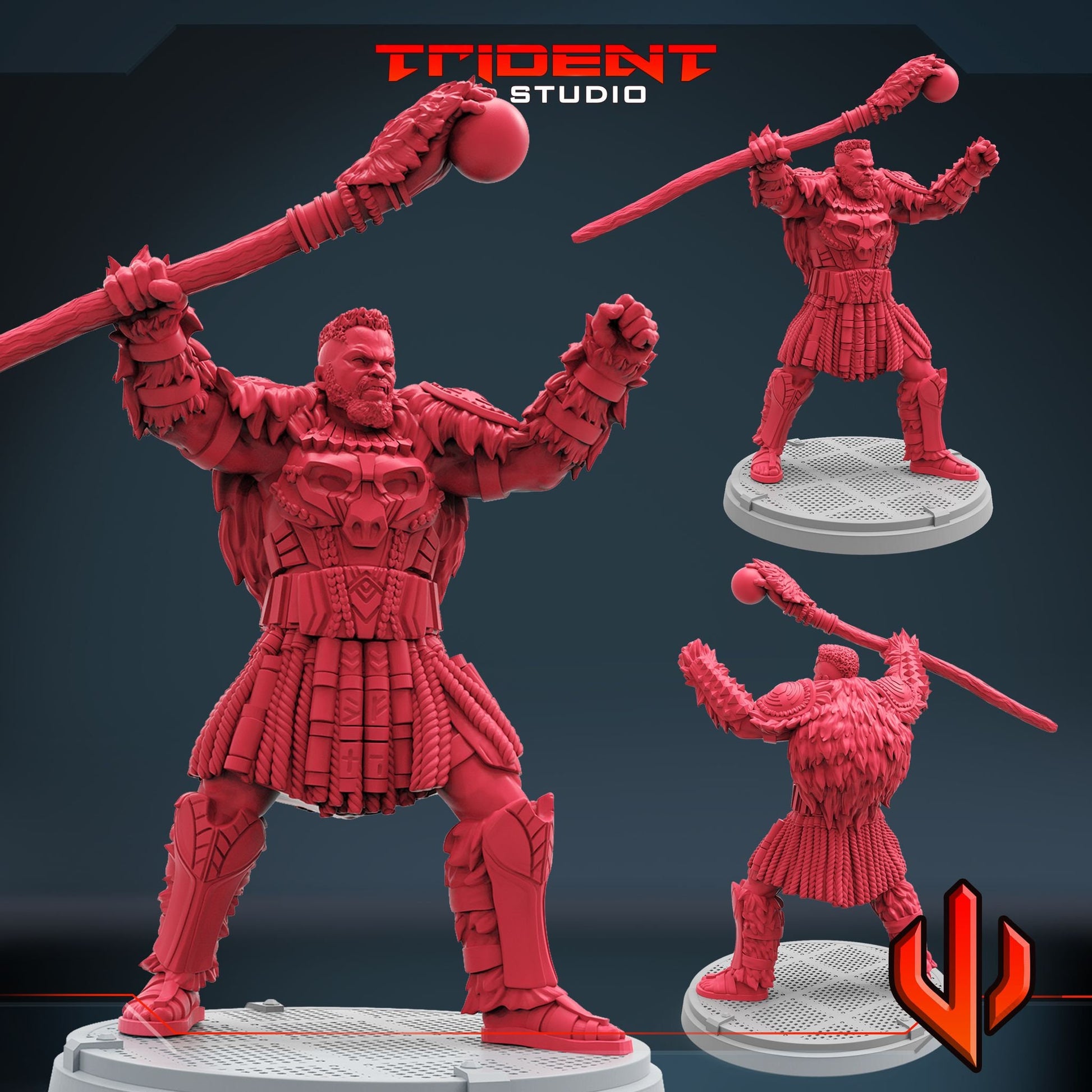 Mbakua B (Fan art sculpted by Trident Studio) (Crisis Protocol Proxy/Alternative)