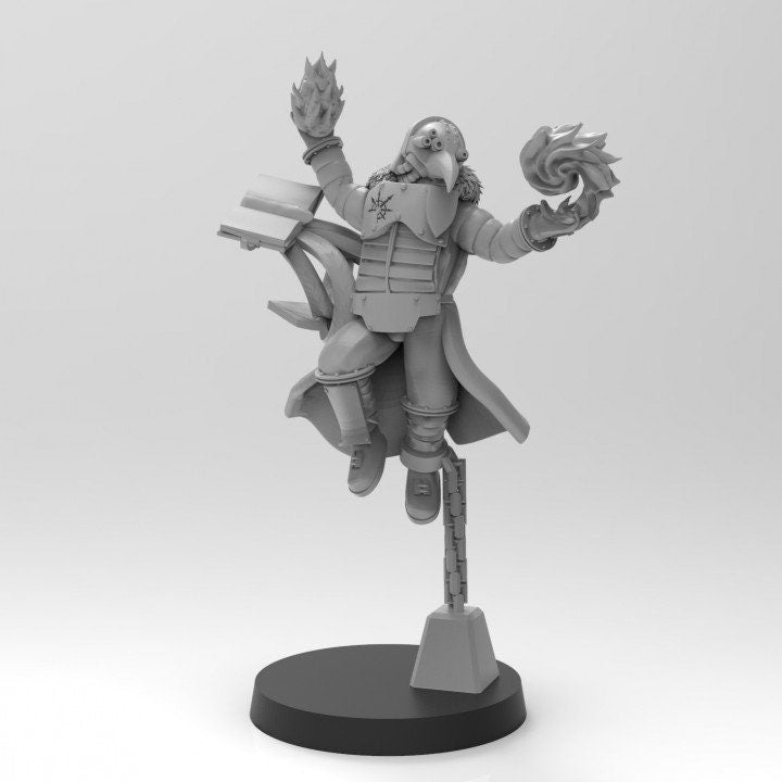 Lunar Auxilia Lord Conjurer (sculpted by That Evil One)