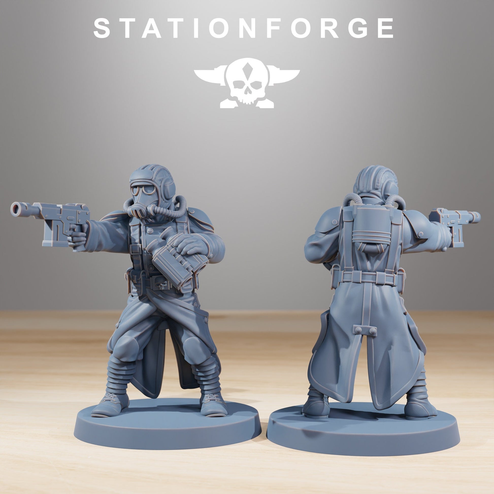Grim Guard Tank Commander (sculpted by Stationforge)