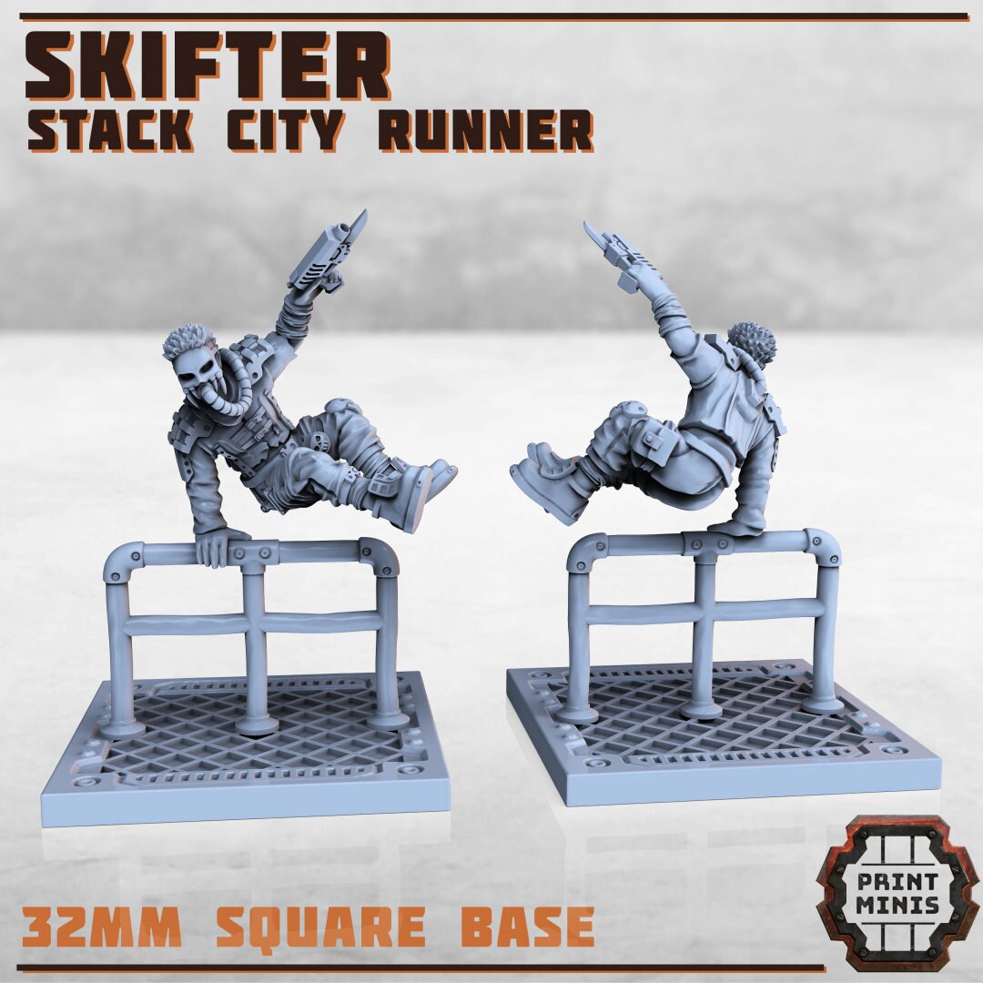 Skifter - Stack City Runner (by Print Minis)