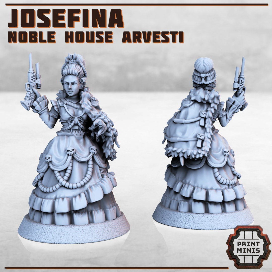 Josefina - Noble Courtier (by Print Minis)