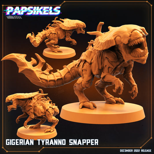 Gigerian Tyranno Snapper - Alien Fan Art (sculpted by Papsikels)