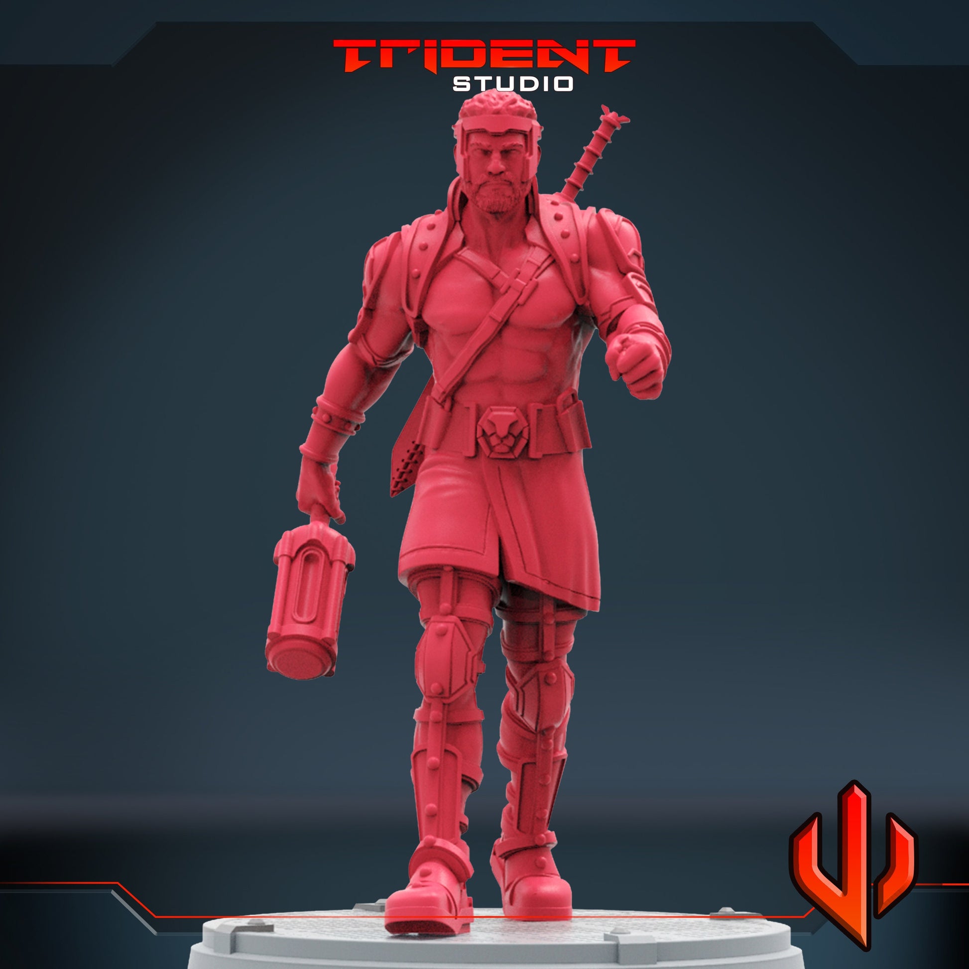 Hercules (Fan art sculpted by Trident Studio) (Crisis Protocol Proxy/Alternative)