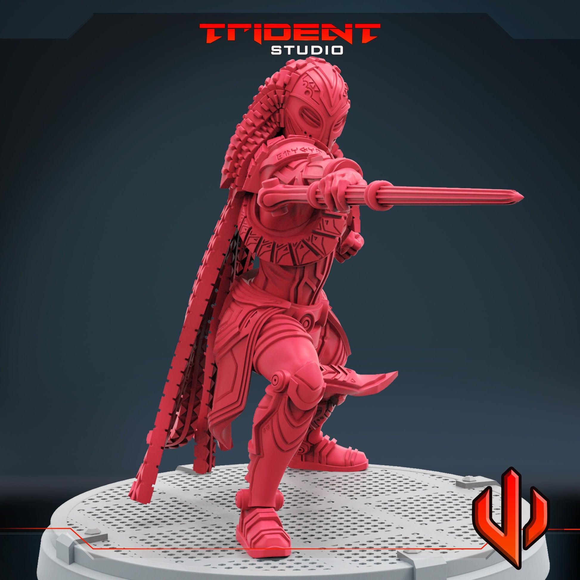 Midnight Angel B (Fan art sculpted by Trident Studio) (Crisis Protocol Proxy/Alternative)