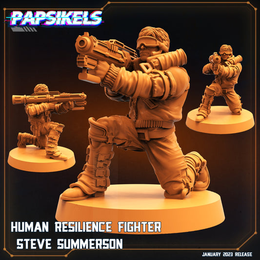 Human Resilience Fighter - Steve Summerson (sculpted by Papsikels)