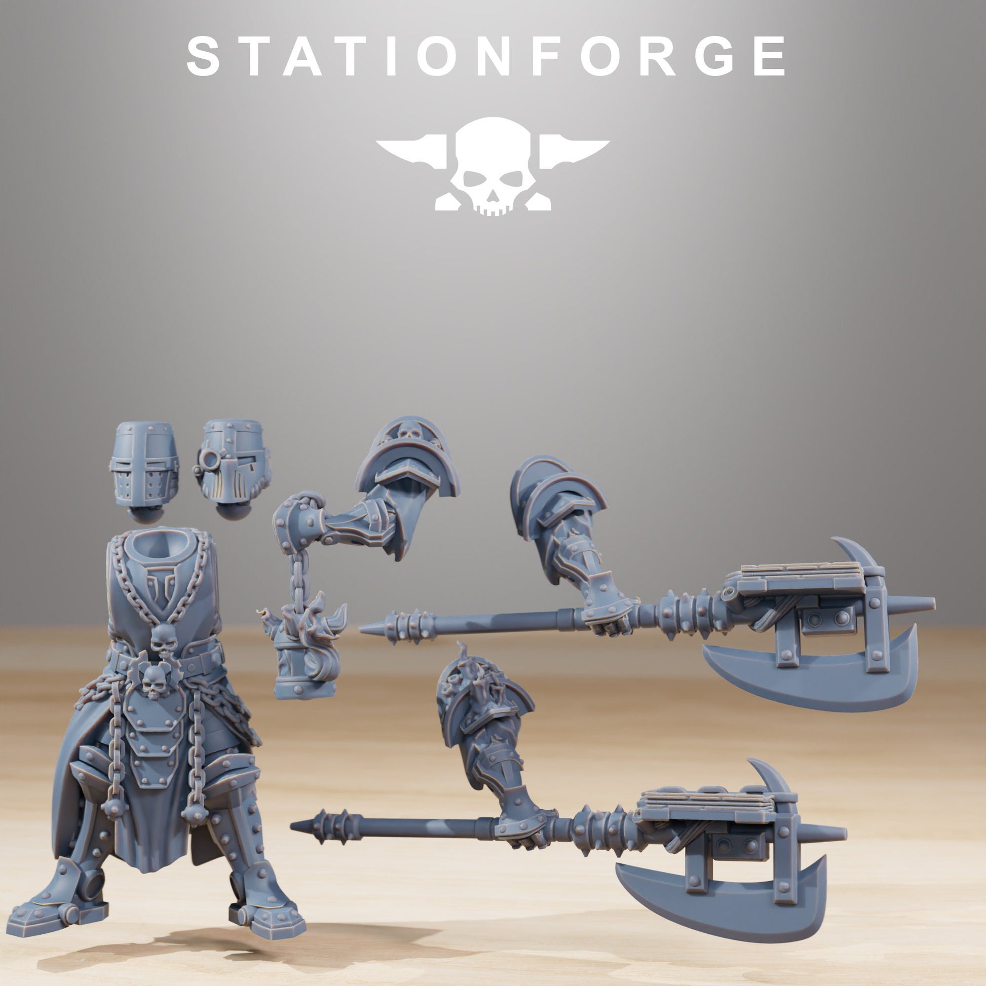 Scavenger Frontliners Leader (sculpted by Stationforge)