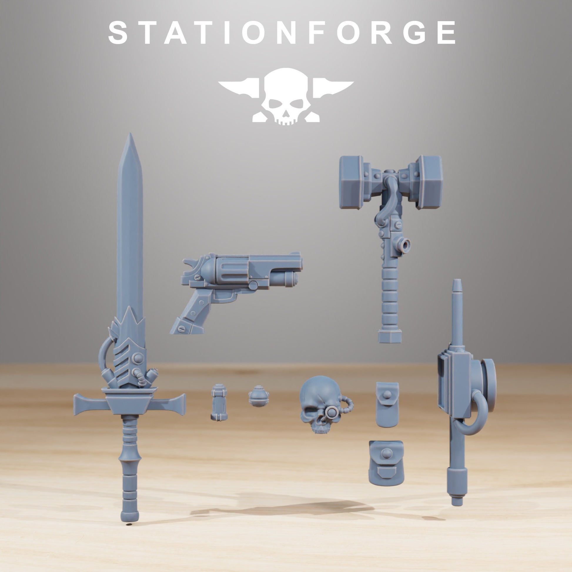 Scavenger Frontliners Infantry - set of 10 (sculpted by Stationforge)