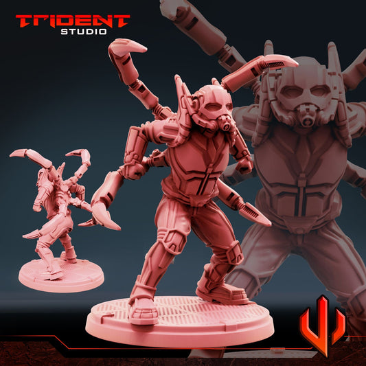 Hank Pym / Antman / Yellowjacket - Arms Out (Fan art sculpted by Trident Studio) (Crisis Protocol Proxy/Alternative)