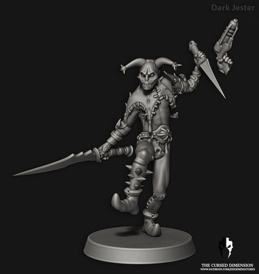 Dark Jester - Cursed Elves (Sculpted by Edge Miniatures)