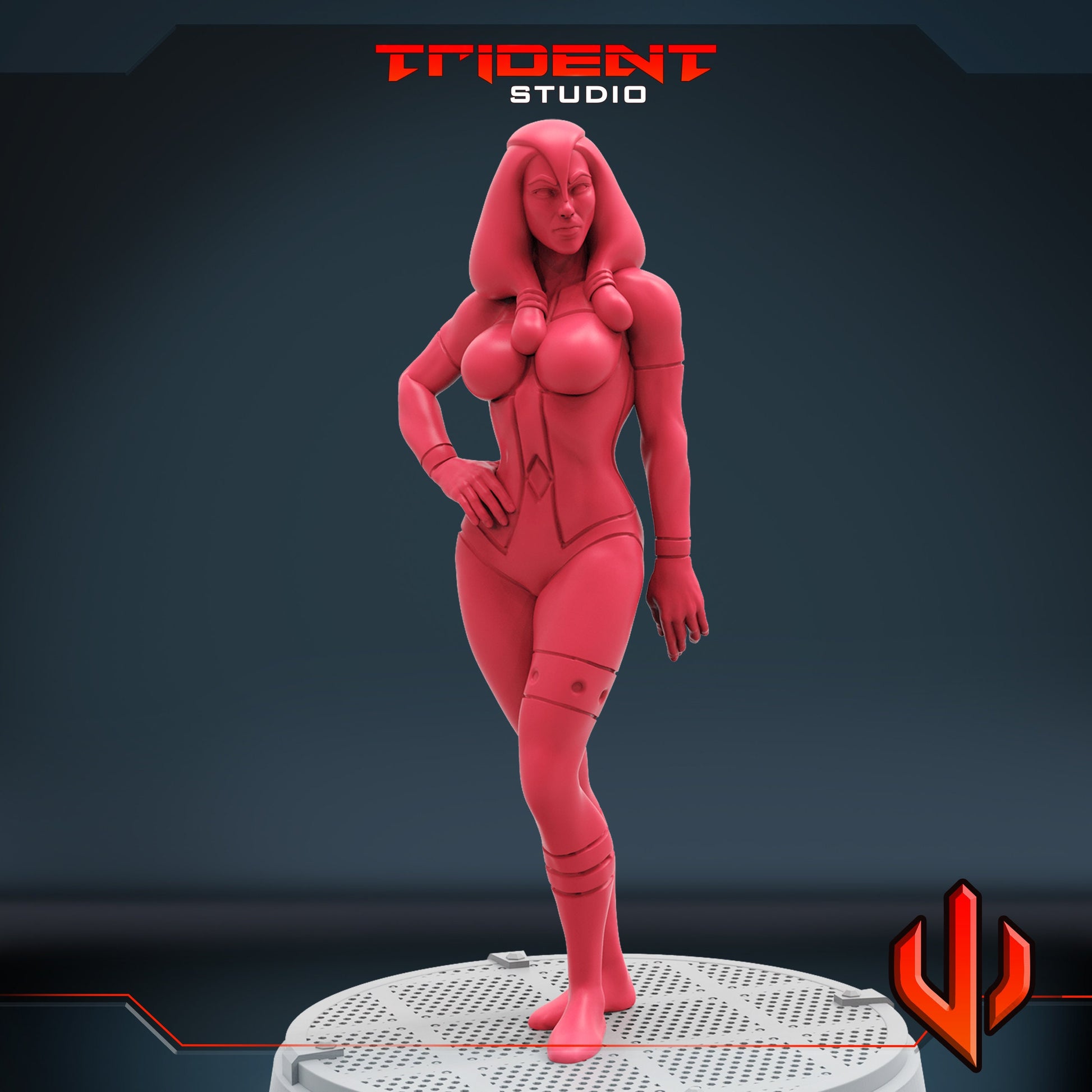 Jocasta (Fan art sculpted by Trident Studio) (Crisis Protocol Proxy/Alternative)