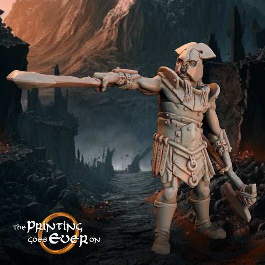 Assault Orc Commander - Forces of Evil - Vol. 2(sculpted by Print Goes Ever On)