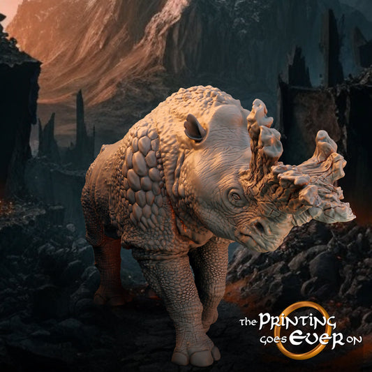 Horned Beast of Groz A - Forces of Evil - Vol. 1(sculpted by Print Goes Ever On)