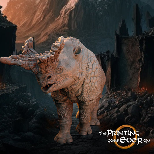 Horned Beast of Groz B - Forces of Evil - Vol. 1(sculpted by Print Goes Ever On)