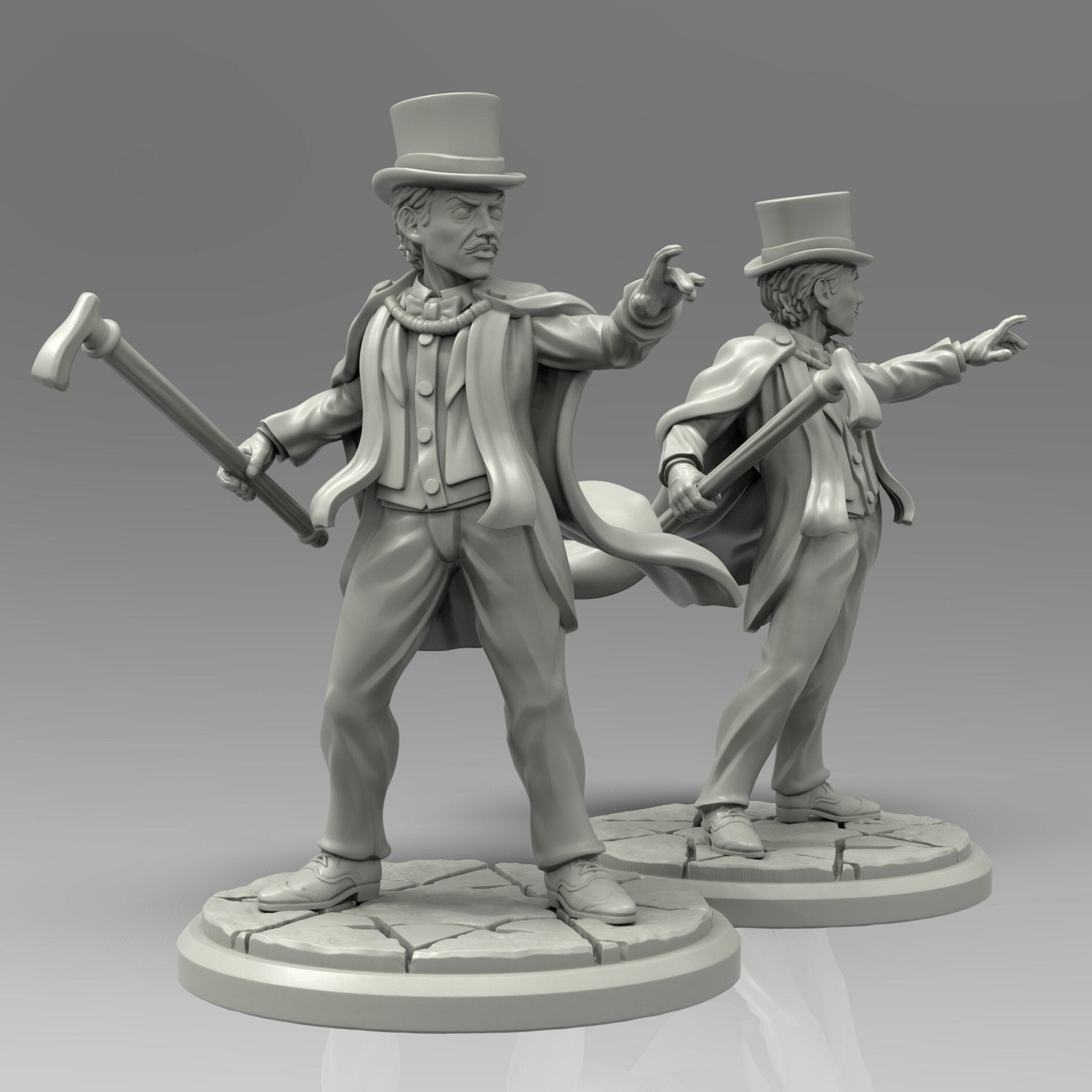 Magician Investigator (sculpted by Adaevy Creations)
