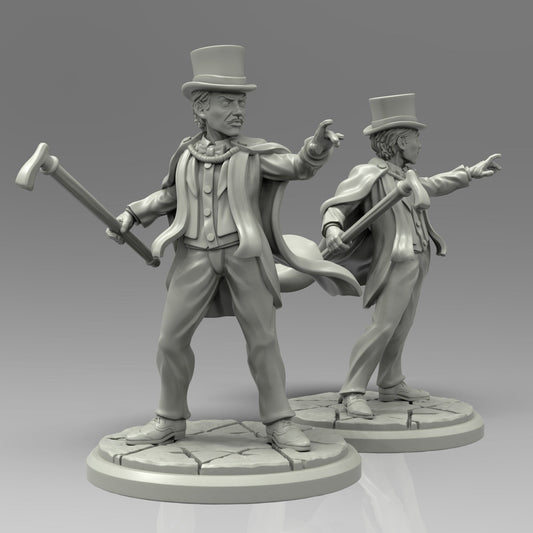 Magician Investigator (sculpted by Adaevy Creations)