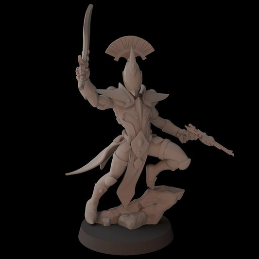 Aeterni Battledancers Lord(Sculpted by Fantasy Cult Miniatures)