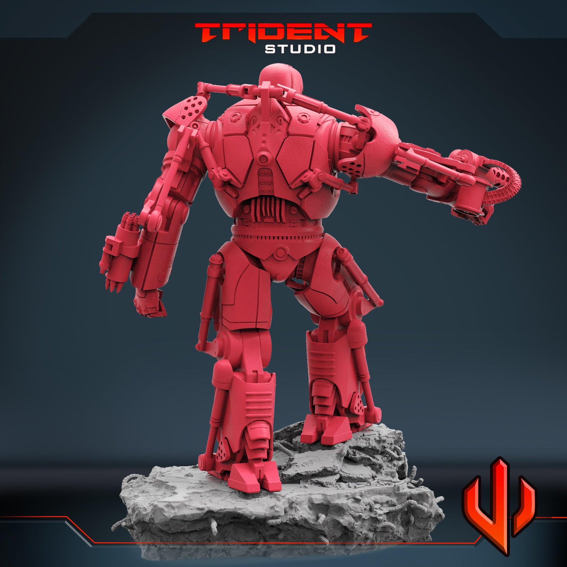 Ironmonger (Fan art sculpted by Trident Studio) (Crisis Protocol Proxy/Alternative)