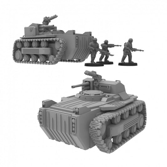 Foederatii Assault Boat (1) (sculpted by That Evil One)