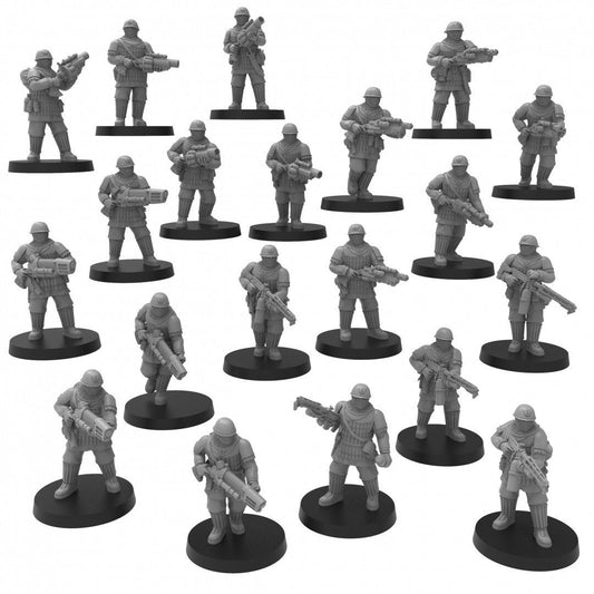 Foederatii Special Weapon Troopers (sculpted by That Evil One)