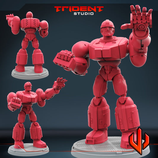 Sentinel - MvC E (Fan art sculpted by Trident Studio) (Crisis Protocol Proxy/Alternative)
