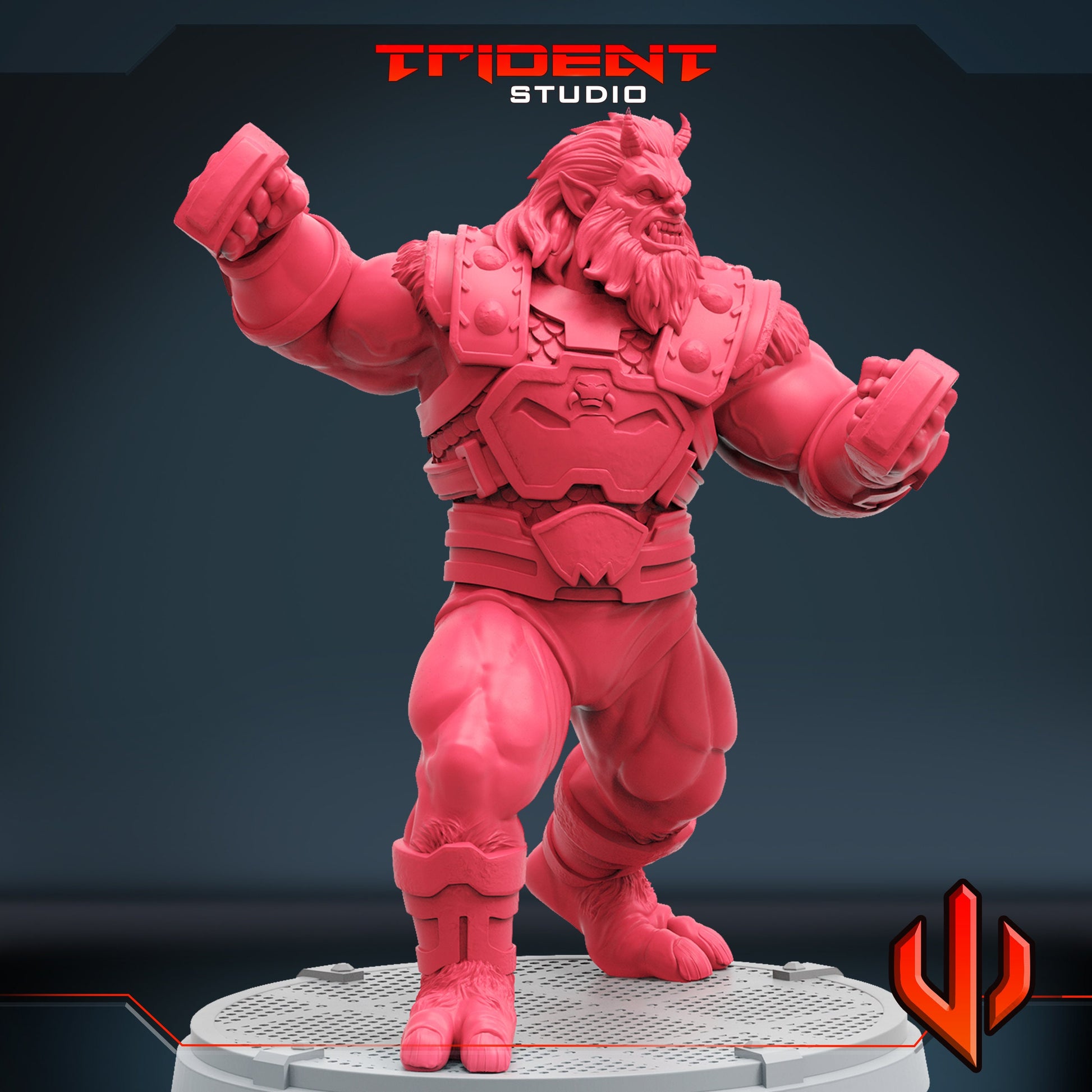 Ulik (Fan art sculpted by Trident Studio) (Crisis Protocol Proxy/Alternative)
