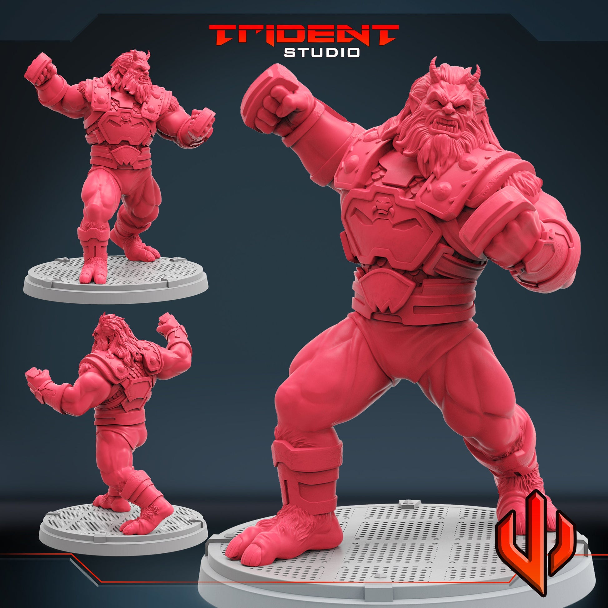 Ulik (Fan art sculpted by Trident Studio) (Crisis Protocol Proxy/Alternative)