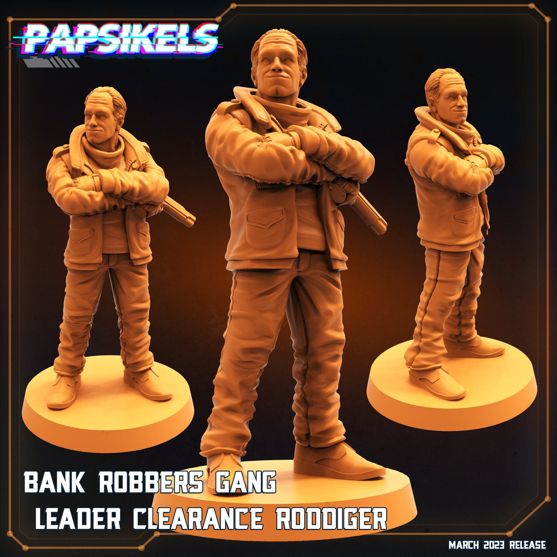 Bank Robber's Gang Leader - Clearance Rodigger (sculpted by Papsikels)