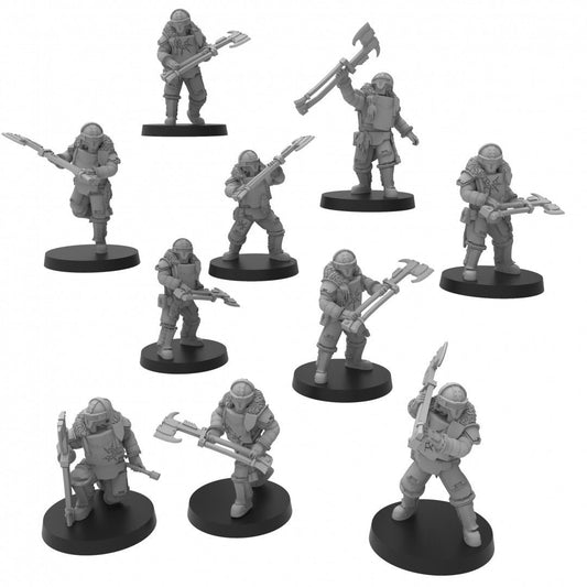 Lunar Auxilia Securis (10) (sculpted by That Evil One)