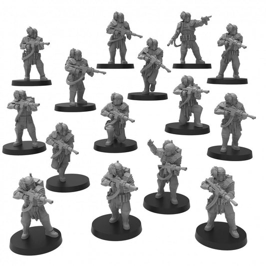 Roman Bersaglieri Troops (15) (sculpted by That Evil One)