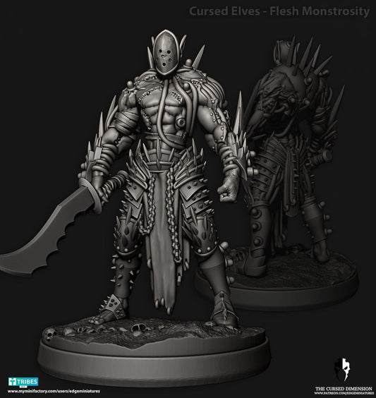 Flesh Monstrosity 01 - Cursed Elves (Sculpted by Edge Miniatures)
