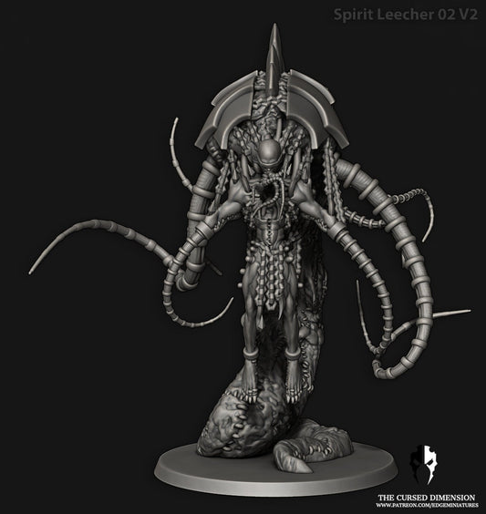 Spirit Leecher 02 v2 - Cursed Elves (Sculpted by Edge Miniatures)