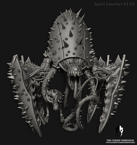 Spirit Leecher 03 v2 - Cursed Elves (Sculpted by Edge Miniatures)