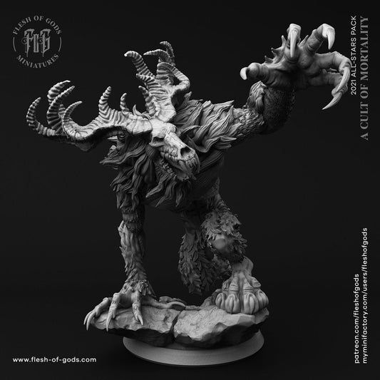 Leshen (sculpted by Flesh of Gods miniatures)